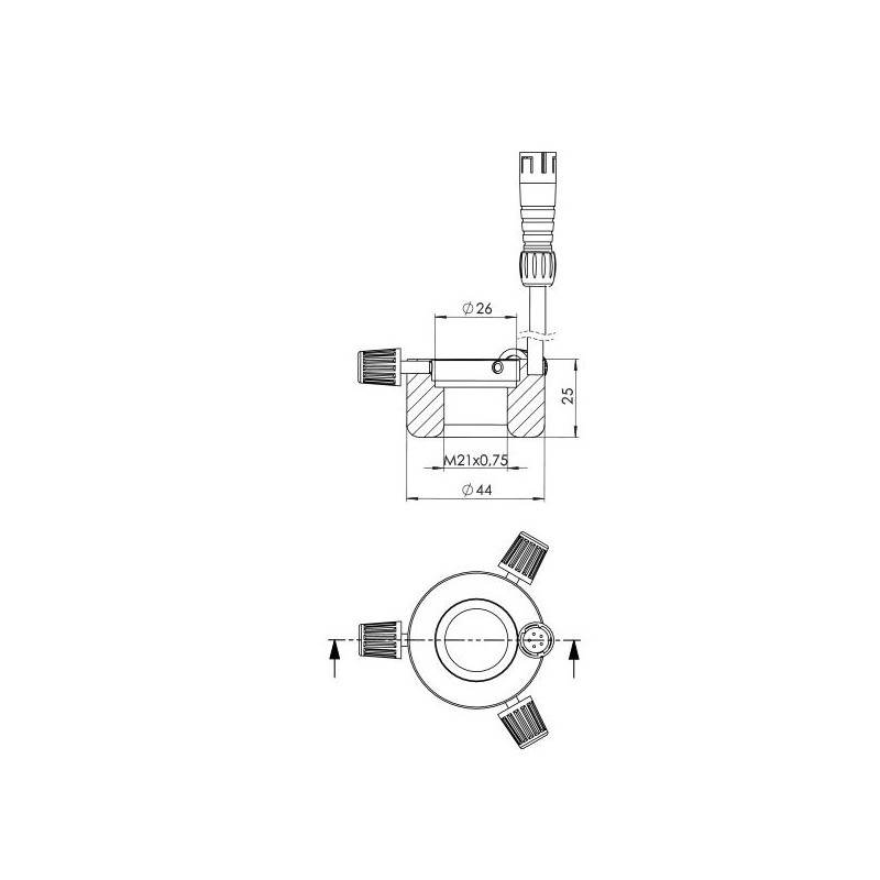 StarLight Opto-Electronics RL1-40 R, rot (620 nm), Ø 26mm