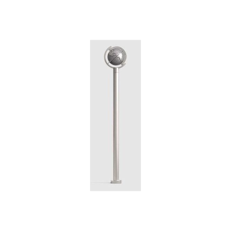 Helios Soporte de acero inoxidable para reloj de sol Magellan de 50 mm de diámetro