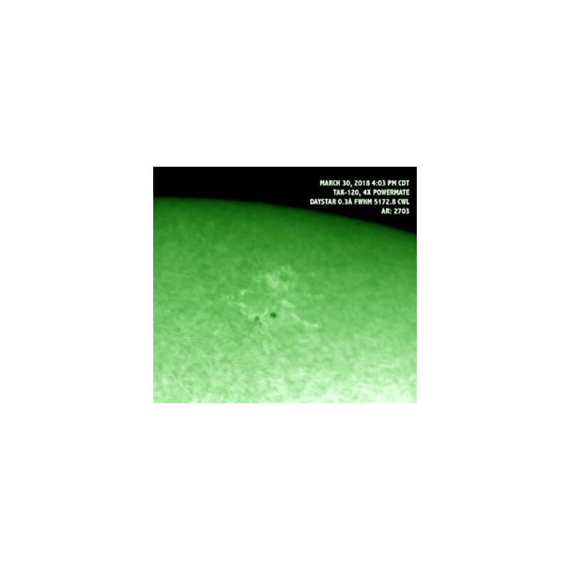 DayStar Filtro solar QUARK línea de magnesio I b2