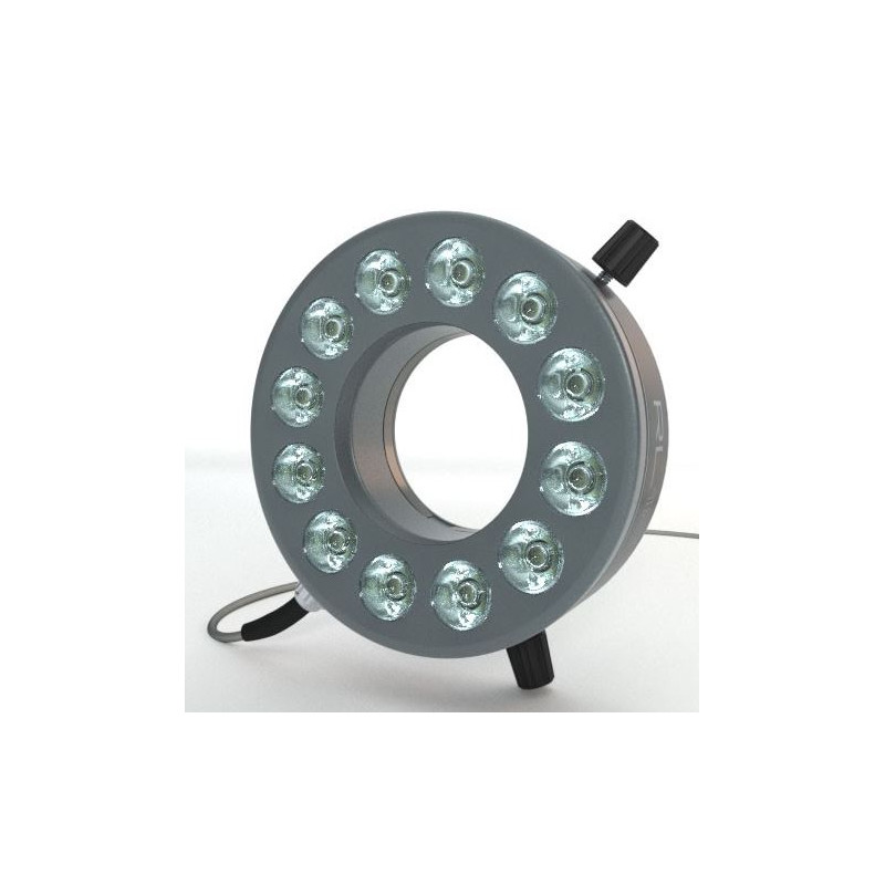 StarLight Opto-Electronics RL12-10s-24V B, Spot,  azul (470 nm), Enchufe M12 (4 polos), Ø 66 mm