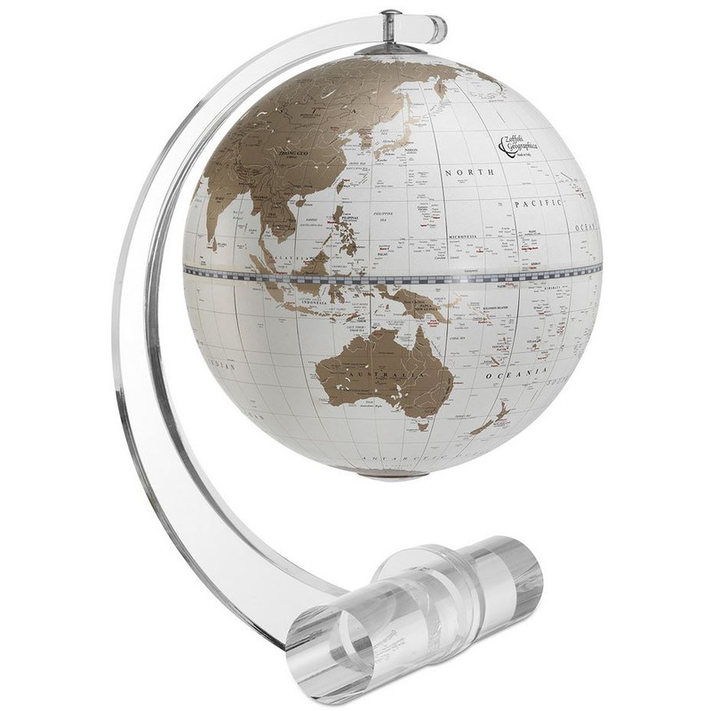 Zoffoli living Globo terráqueo Moon White/ Gold 22cm