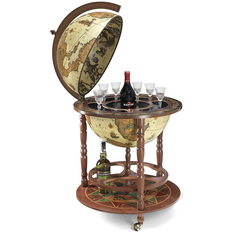 Zoffoli living Globo minibar Calipso Safari 50cm
