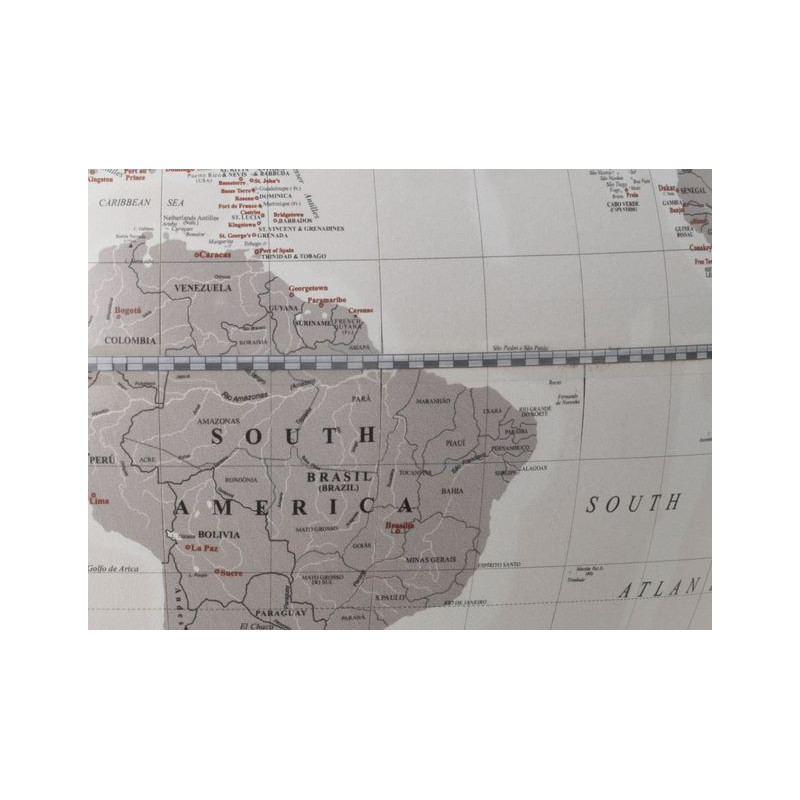 Zoffoli living Globo terráqueo Stone Leather 22cm