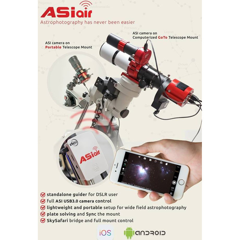 ZWO Ordenador astrofotográfico ASIAIR PRO