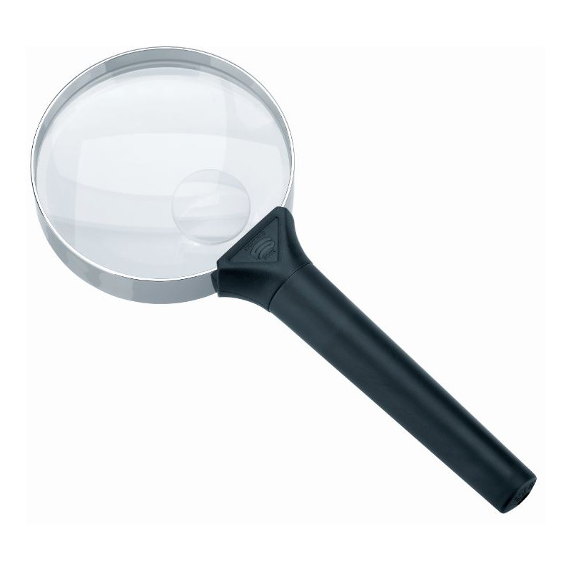 Schweizer Lupa de mano Basic-Line BIFOCUS,  6D/16D;Ø75/Ø20mm, bifocal