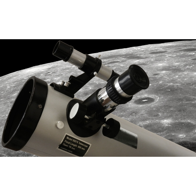 Seben Telescopio reflector astronómico 76/900 EQ2 de