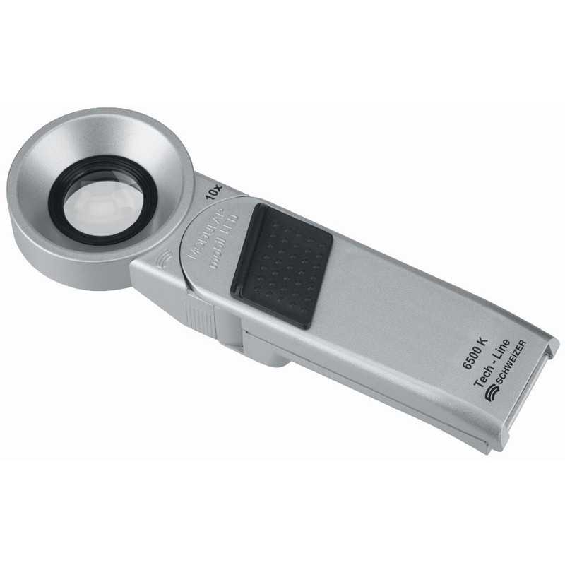 Schweizer Lupa Tech-Line MODULAR 10x/Ø30mm, aplanática, 6500K