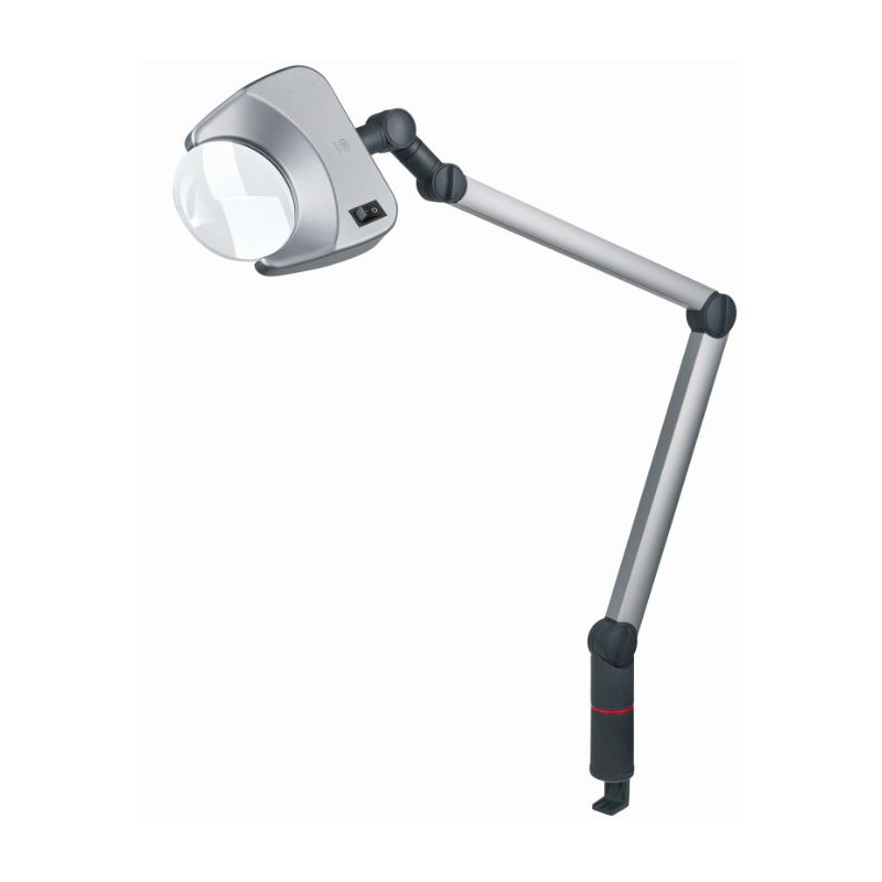 Schweizer Lupa Tech-Line LED Bifo 2700K, 2x/3X, Ø120/31,5mm, bifocal, biconvexa