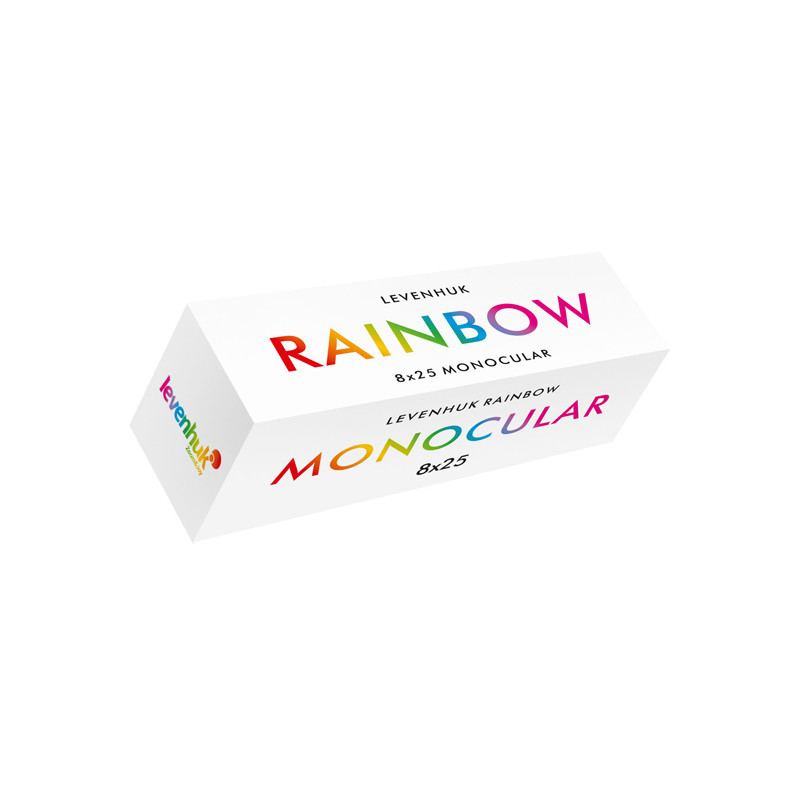 Levenhuk Monocular Monokular Rainbow 8x25 Red