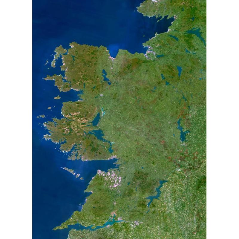 Planet Observer Mapa de : la región de Connacht