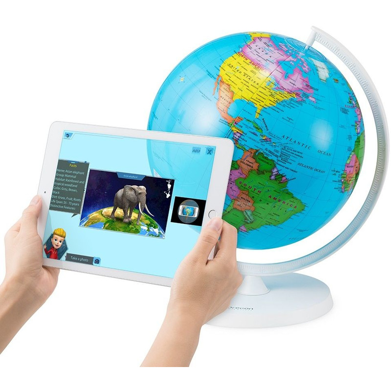 Oregon Scientific Globo terráqueo infantil Smart Globe Air 28cm