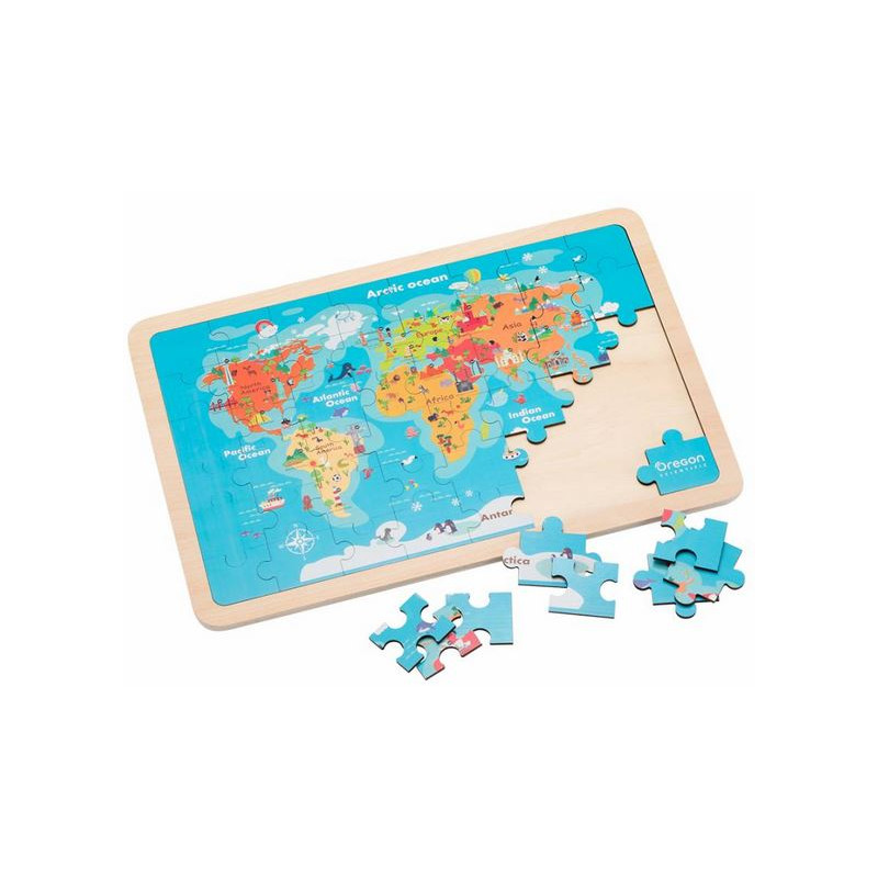 Oregon Scientific Mapamundis de puzzles mágicos con realidad aumentada