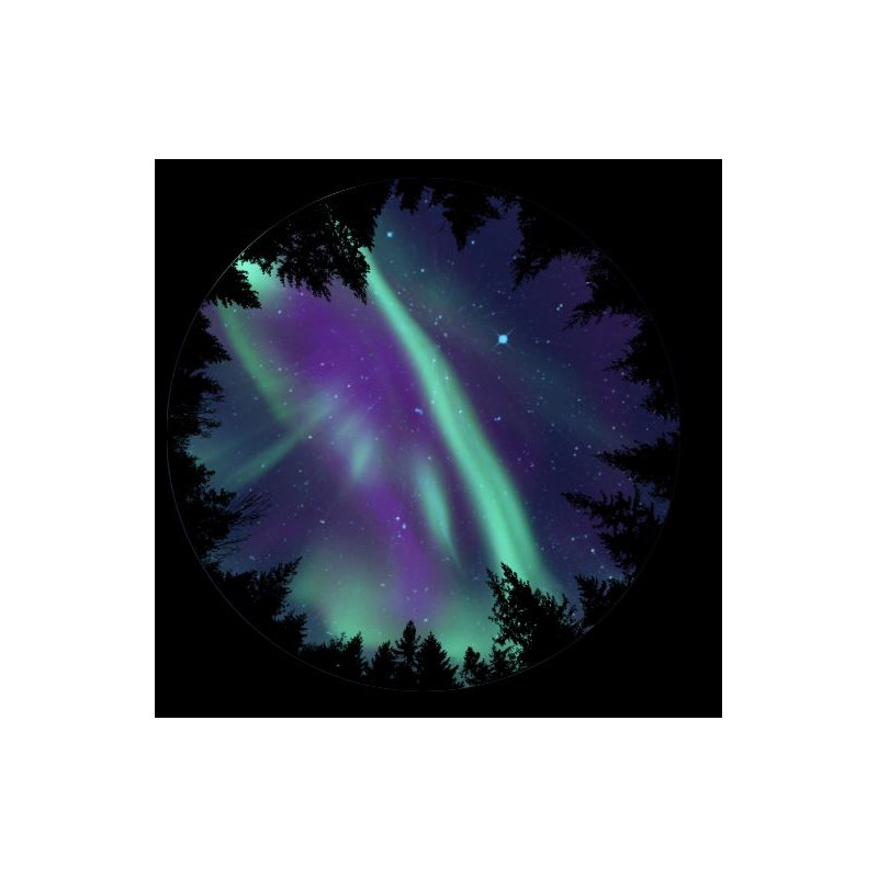 astrial Diapositiva para planetario Homestar de Sega: Aurora Borealis Scenic