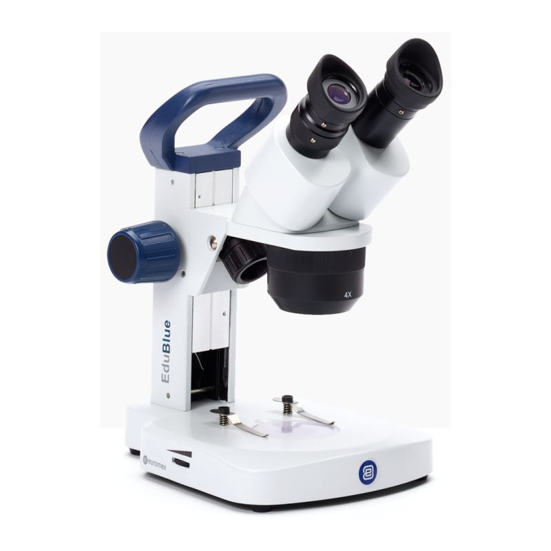 Euromex Microscopio estereo Stereomikroskop ED.1802-S, EduBlue 1x/2x/4x