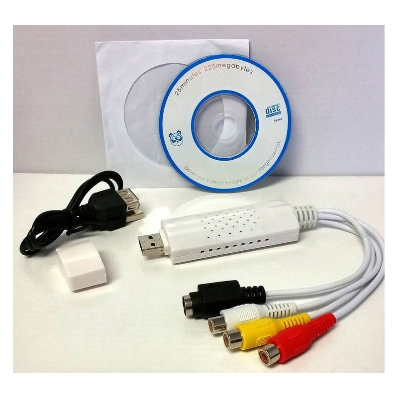 Lunatico Cable Adaptador USB para captura de vídeo