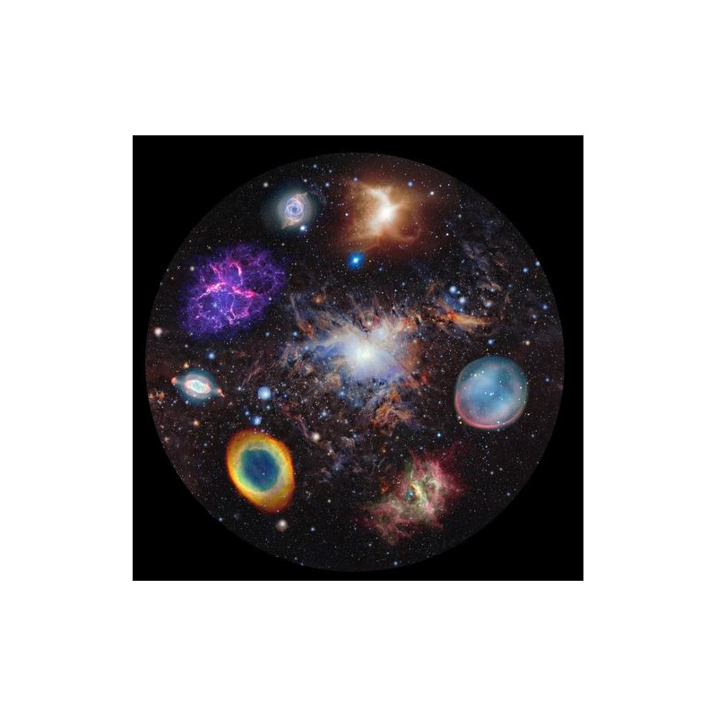 astrial Diapositiva para planetario Sega Homestar Pro, nebulosas