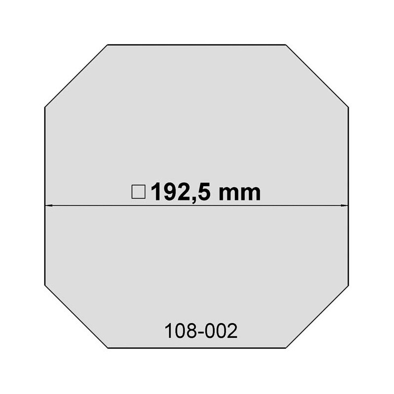 euro EMC Lámina filtrante Filtros solares de repuesto, tamaño 8 AstroSolar