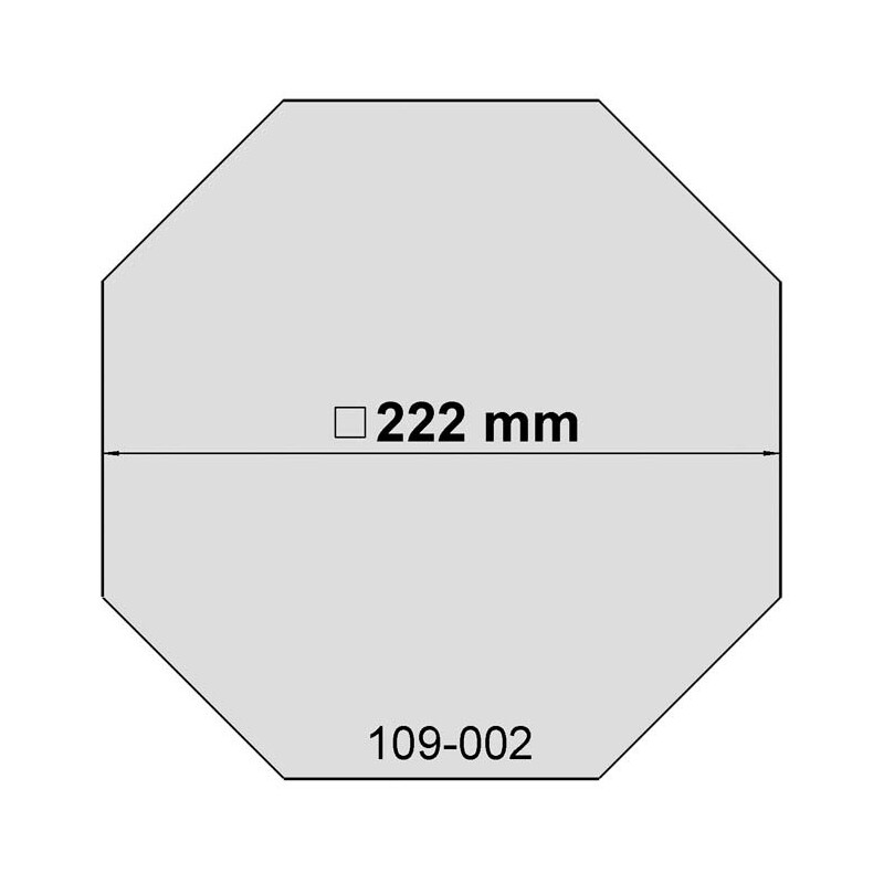 euro EMC Lámina filtrante Filtros solares de repuesto tamaño 9 AstroSolar
