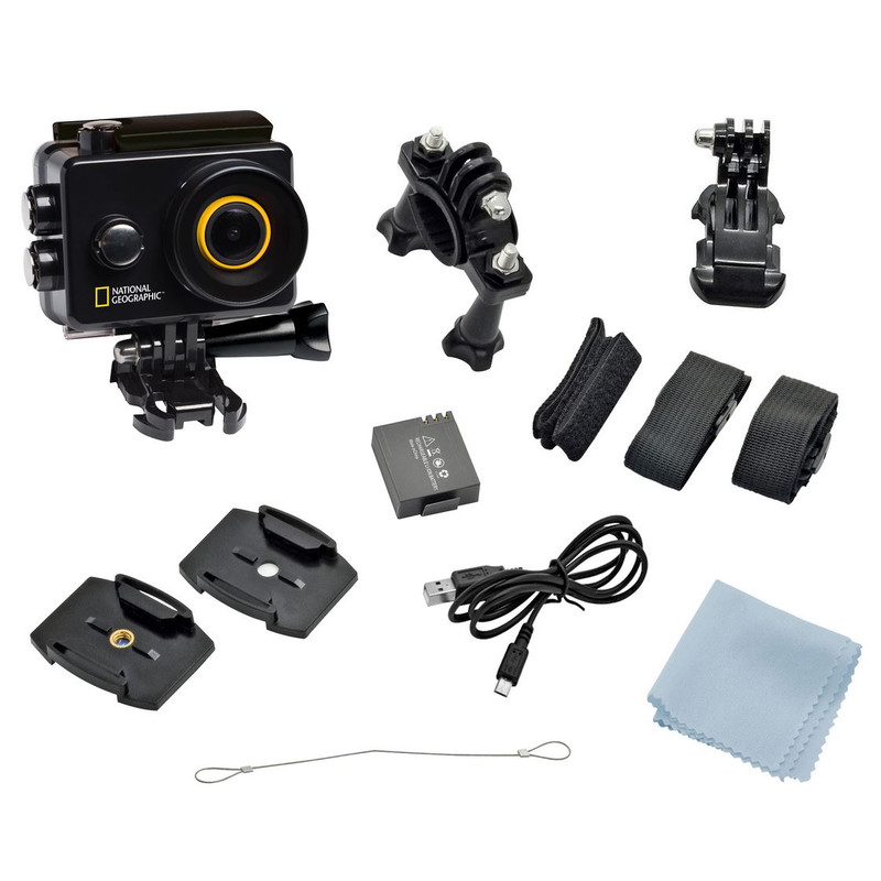 National Geographic Cámara Full-HD WLAN Action Camera Explorer 2