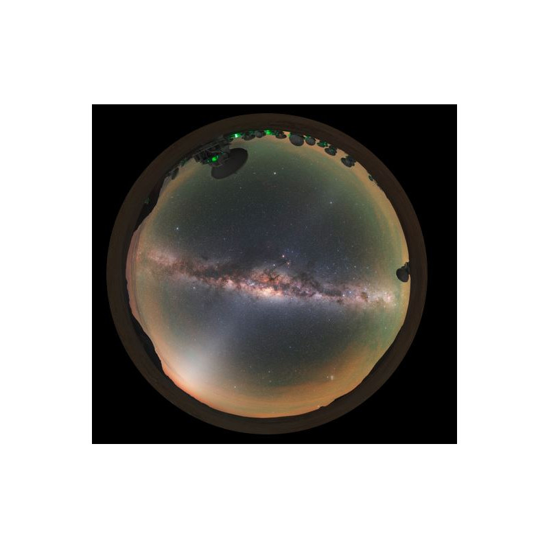 astrial Diapositiva para planetario Homestar de Sega: luz zodiacal y ALMA