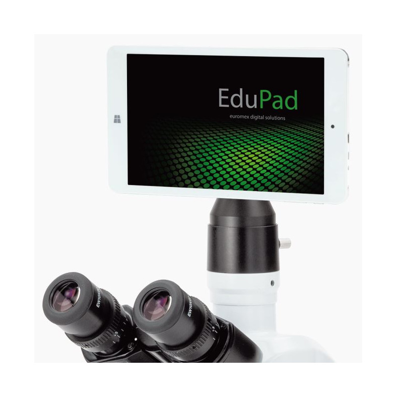Euromex Cámara EduPad-12 , color, CMOS, 1/2.3", 1.33 µm, 12 MP, USB 2.0, 8 Zoll Tablet