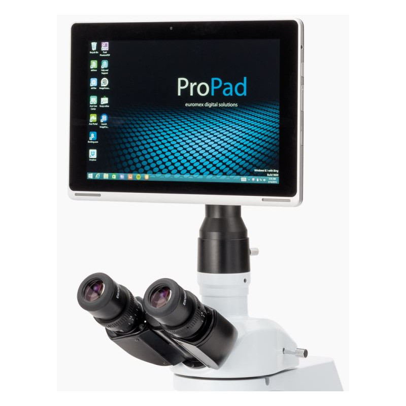 Euromex Cámara ProPad-12, color, CMOS, 1/2.3", 12MP, USB 2,  tablet 10.1"