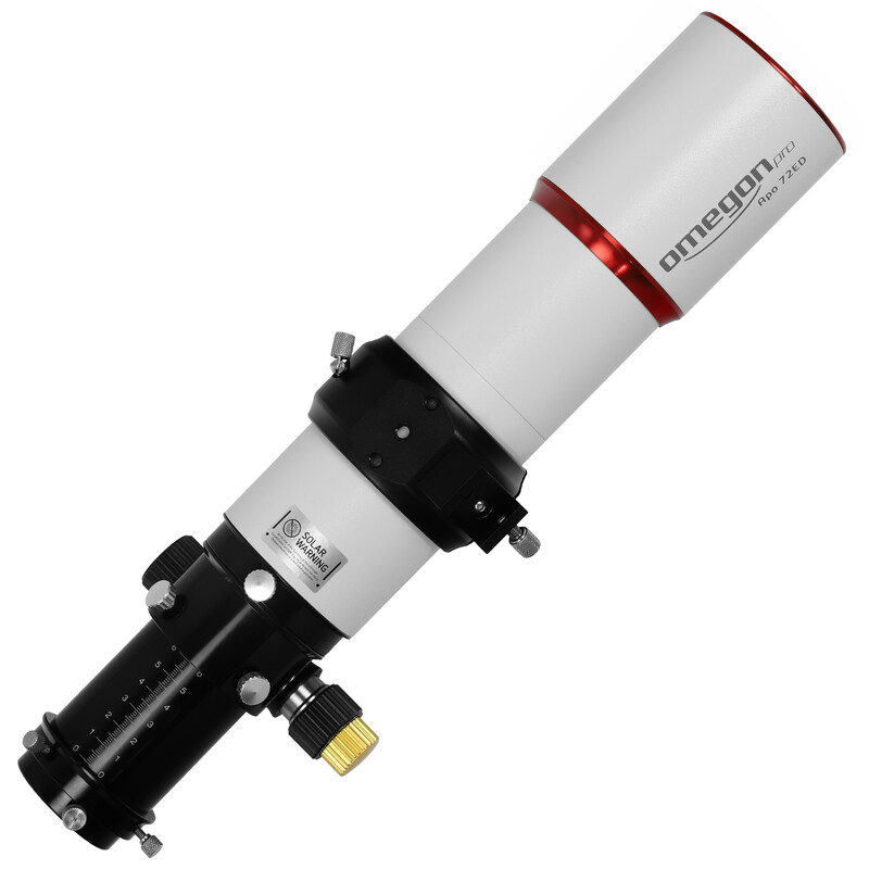 Omegon Refractor apocromático Pro APO AP 72/400 Doublet OTA de