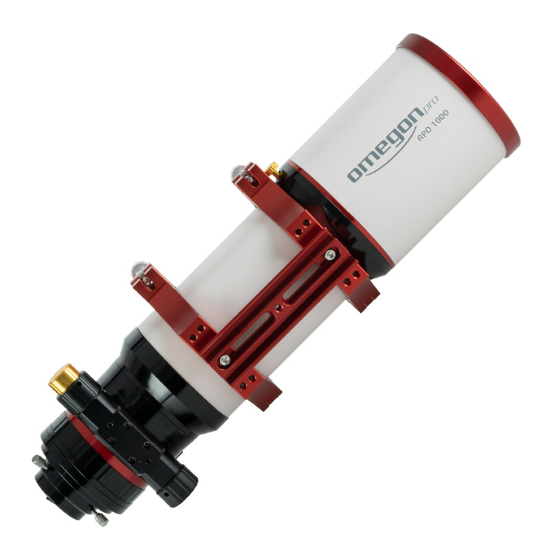 Omegon Refractor apocromático Pro APO AP 100/580 Quadruplet OTA + informe de pruebas