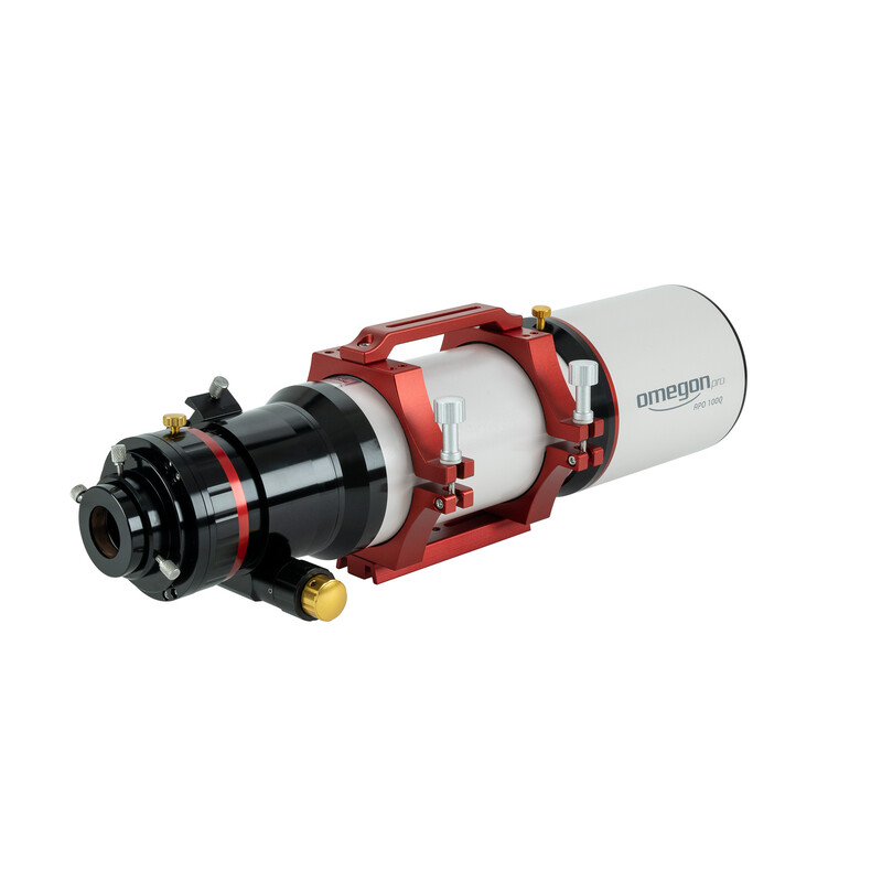 Omegon Refractor apocromático Pro APO AP 100/580 Quadruplet OTA + informe de pruebas