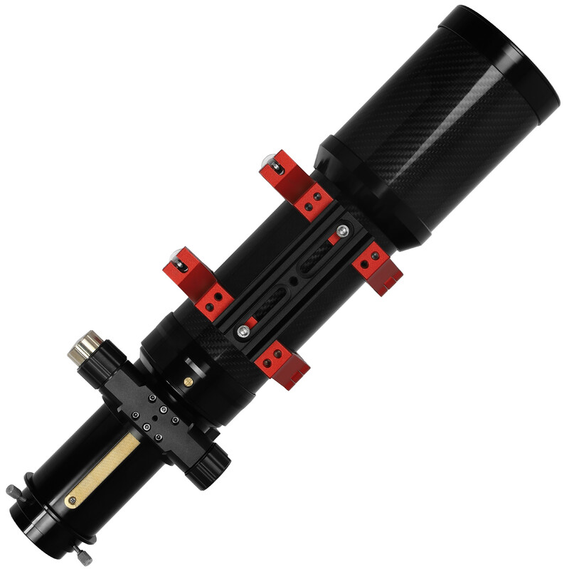 Omegon Refractor apocromático Pro APO AP 80/500 Triplet OTA de fibra de carbono de