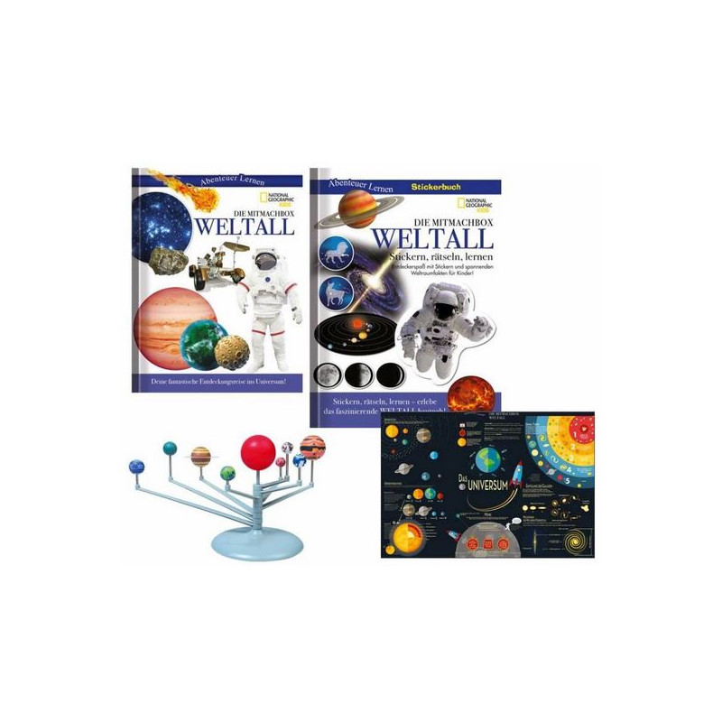National Geographic Kit Caja de actividades "El universo"