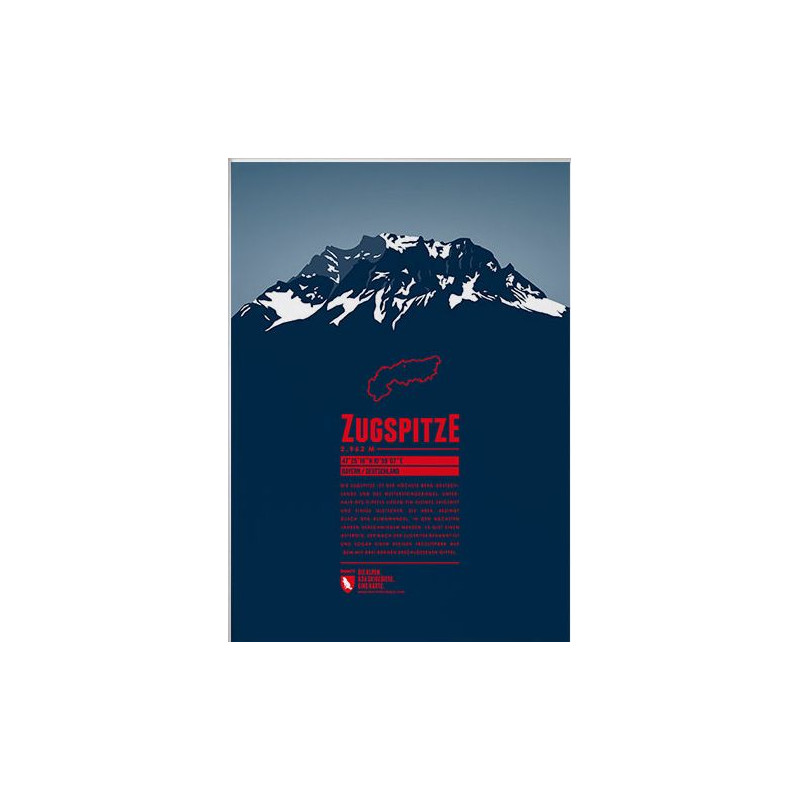 Marmota Maps Póster Zugspitze