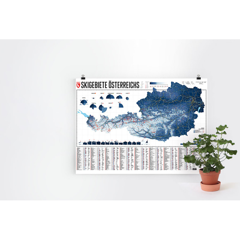 Marmota Maps Mapa Estaciones de esquí de Austria