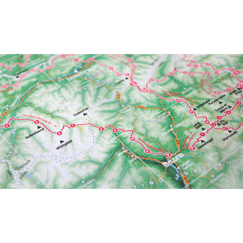 Marmota Maps Mapa alpino 111 montañas y 20 rutas de senderismo