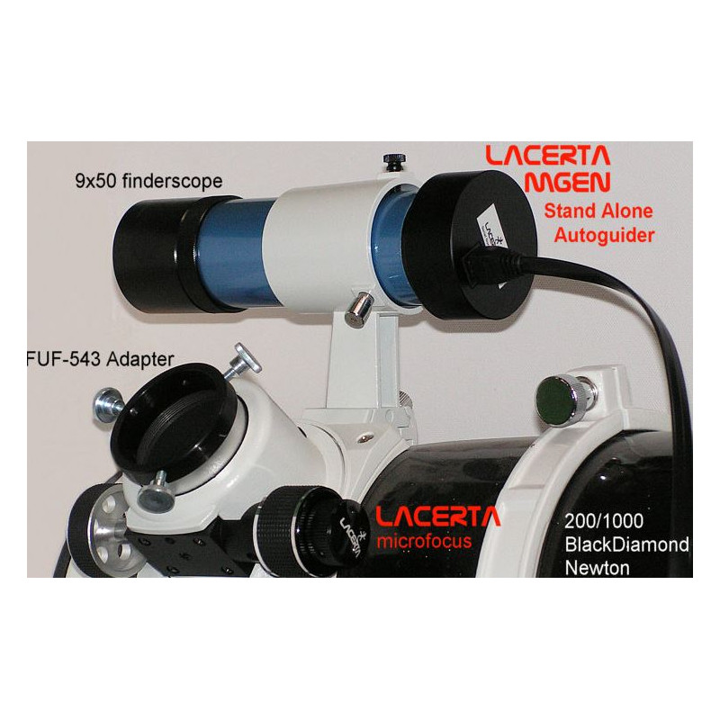 Lacerta Cámara Stand Alone Autoguider MGEN Version 2 mit 50mm Sucherfernrohr