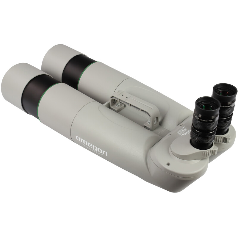 Omegon Binoculares Brightsky 30x100 - 90° + funda