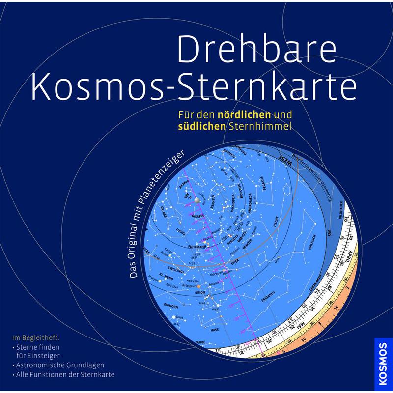 Kosmos Verlag Mapa astronómico giratorio de Kosmos