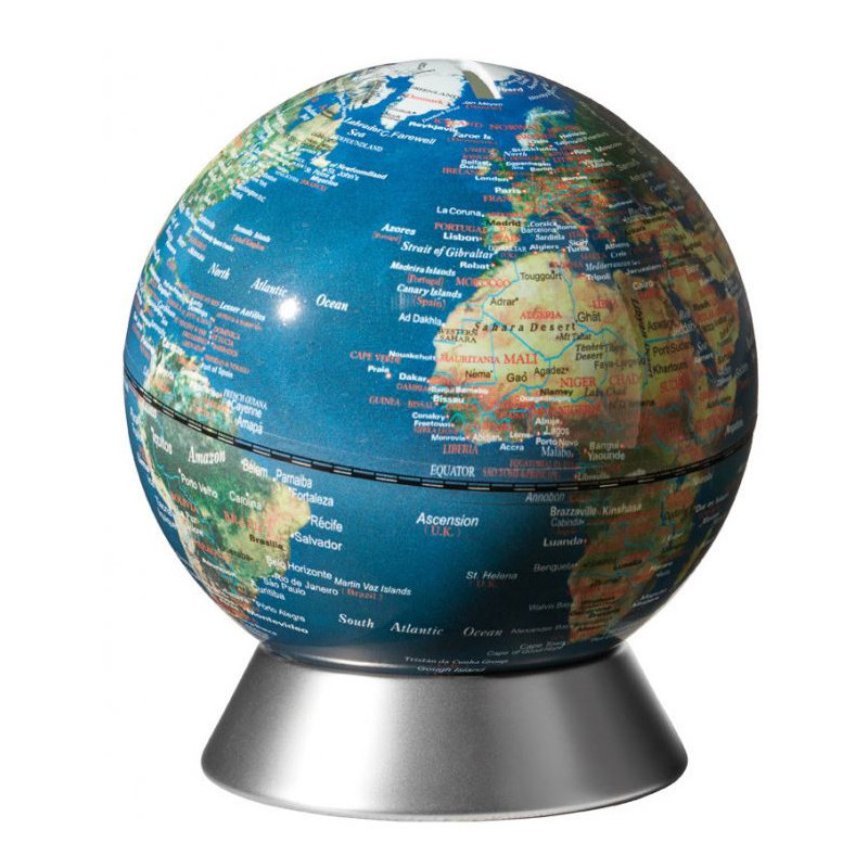 TROIKA Globo terráqueo Hucha física Orion nº 2 14cm
