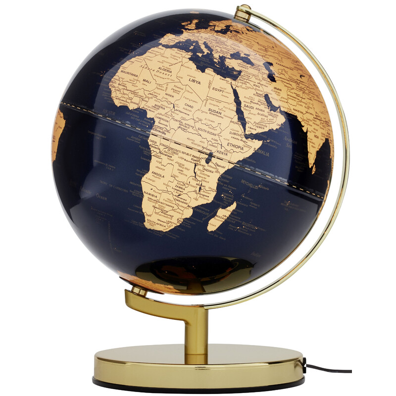 TROIKA Globo terráqueo Terra Aurum Light 25cm