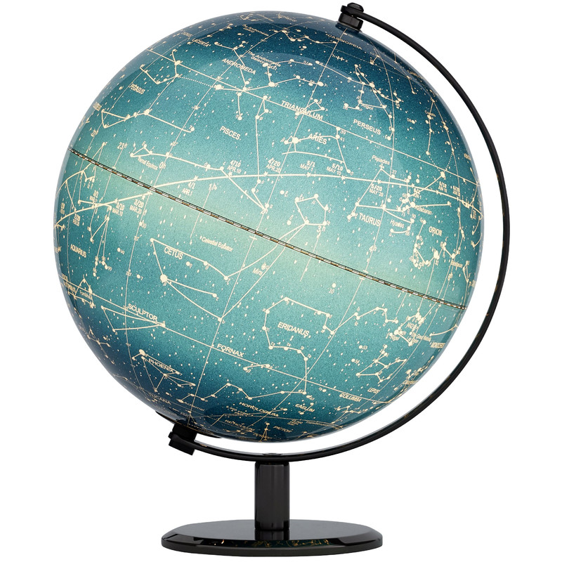 TROIKA Globo terráqueo Milky Way Blue Light 25cm