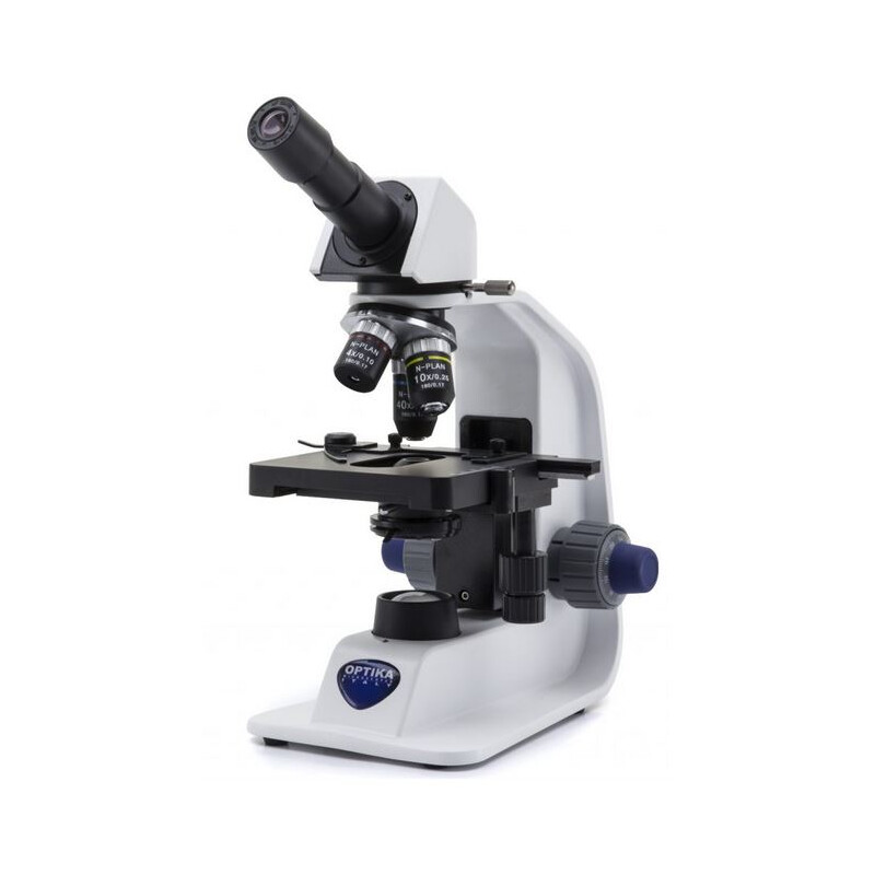Optika Microscopio B-153R-PL, plan, mono, Akku, 40x-600x