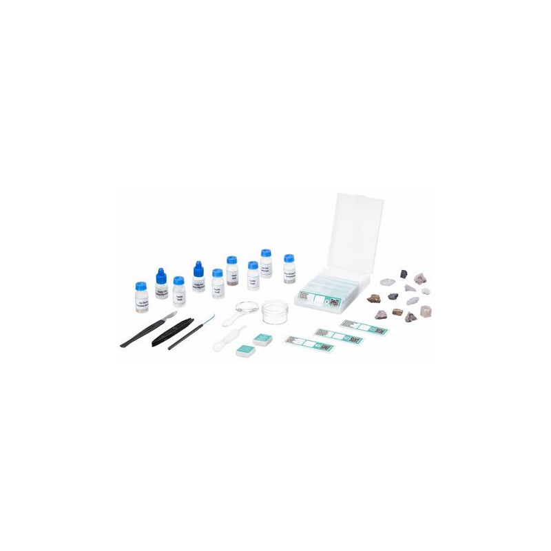 Bresser Junior Set de accesorios para microscopios con códigos QR