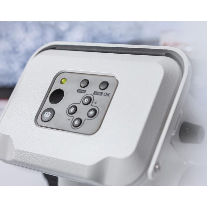 ZEISS Microscopio invertido Primovert HDcam Ph0, Ph1, Ph2, 40-400x, Ph1, Kond 0,4, Cam 5MP