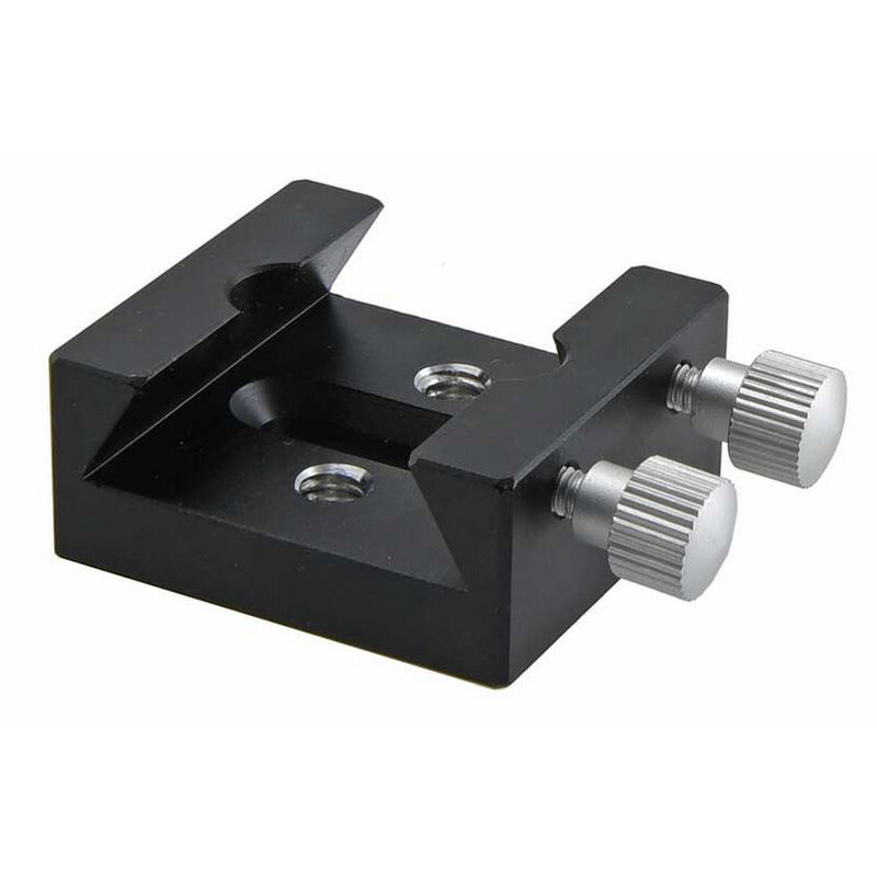TS Optics Zapata para buscadores con conexión de trípode fotográfico de 1/4" y orificio alargado
