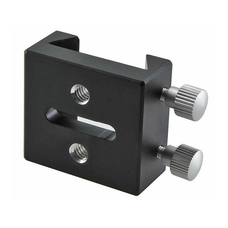 TS Optics Zapata para buscadores con conexión de trípode fotográfico de 1/4" y orificio alargado