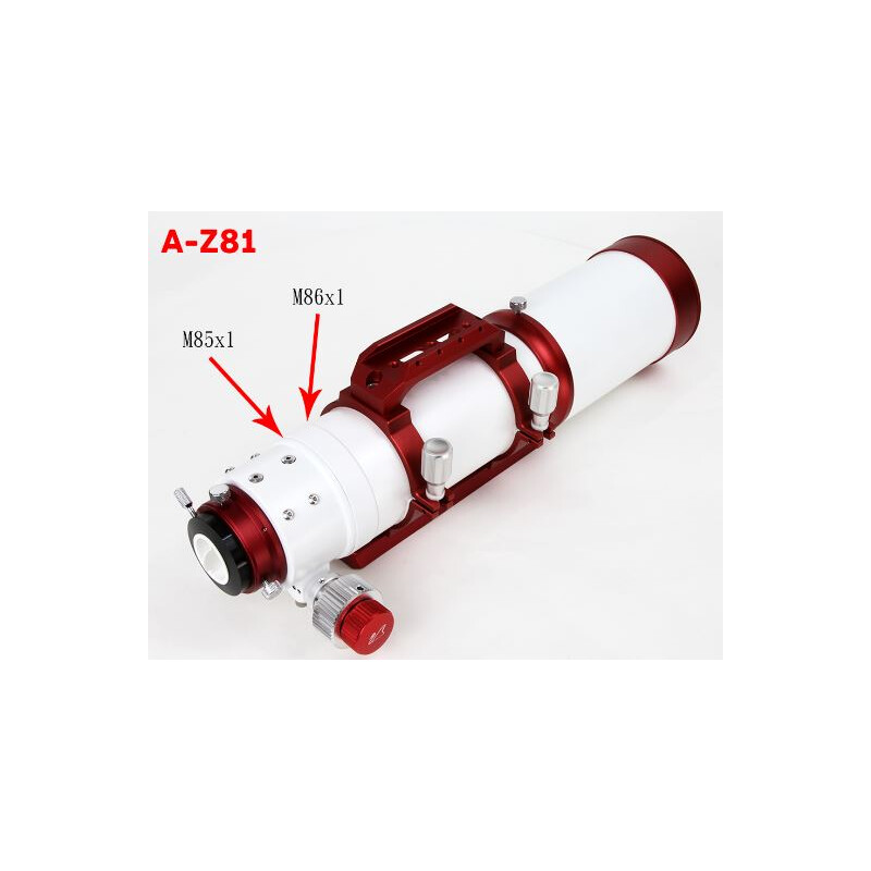 William Optics Refractor apocromático AP 81/559 ZenithStar 81 Red OTA