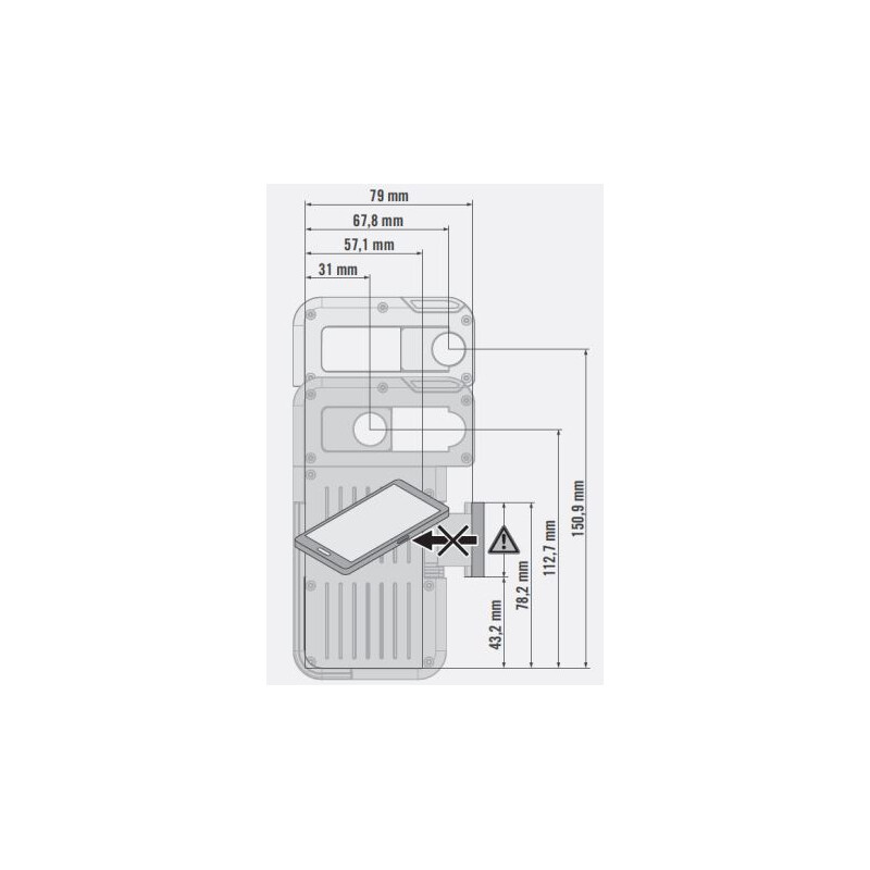 Swarovski Adaptador de smartphone VPA Variabler Phone Adapter