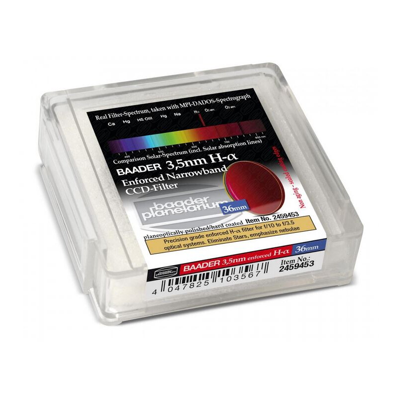 Baader Filtro CCD Ultra-Narrowband 3,5nm H-alpha 36mm