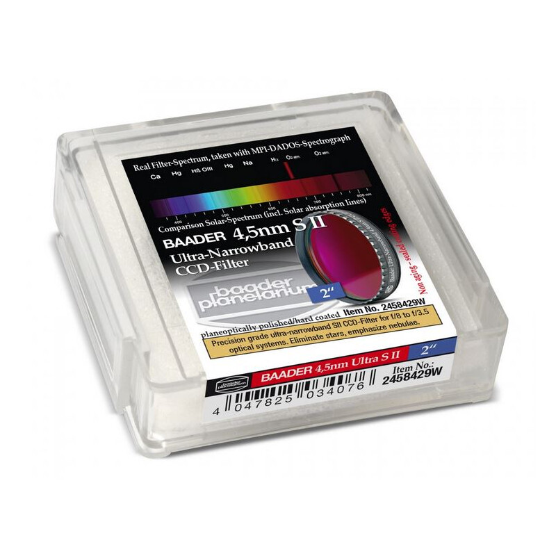 Baader Filtro CCD Ultra-Narrowband 4,5 nm S II de 2