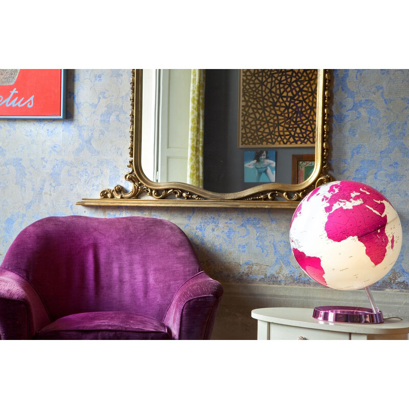Räthgloben Globo terráqueo Light&Colour Hot Pink 30cm